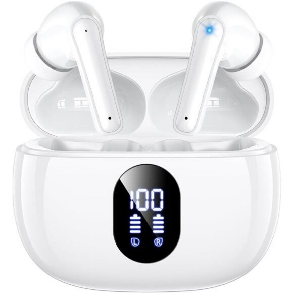 Wireless Bluetooth Earbuds Big Bass Waterproof Earphones 48H In Ear Headphones - Picture 1 of 7
